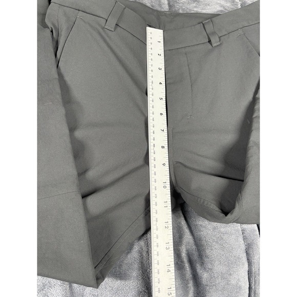 lululemon Twill Trouser Smooth Pants Relaxed Tapered Gray Sz 28 - Picture 5 of 9